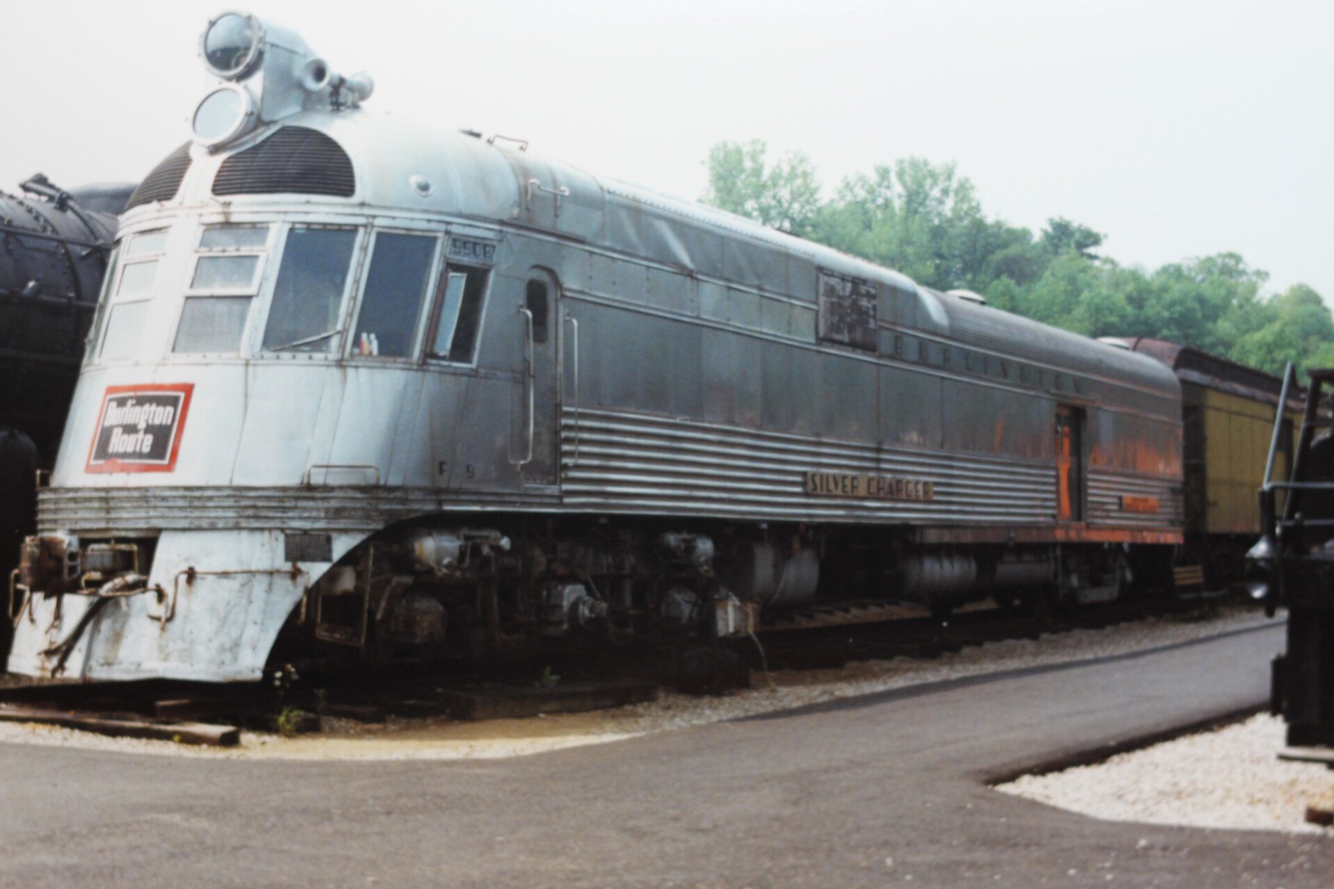 Chicago, Burlington & Northern Silver Charger 9908 “Shovel Nose”, EMD, 1939